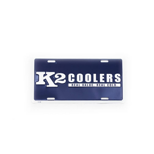 K2 License Plate